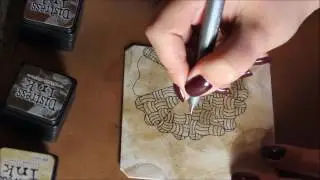 keeko on distress ink