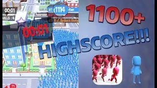Crowd City HIGHSCORE | 1100+ SCORE