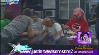 bash & all having dinner 6 april