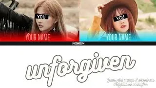UNFORGIVEN - your girl group 2 members (LE SSERAFIM) color coded lyrics