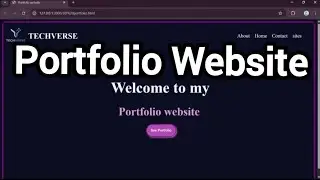 #Portfolio Website | How to create a portfolio website 