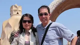 Barcelona Spain - Sahara Familia-La Pedrera-Park Guell