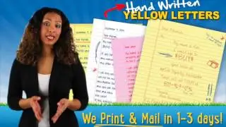 GoBig Yellow Letter - Welcome