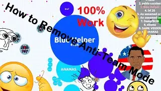 How to Remove Anti-Team Mode in Agar.io // Agario Trick [No Hack] in FFA/Experimental 2016