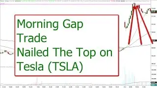 Morning Gap Trades in Tesla and Taser - fast profits