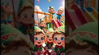 Magical Christmas Elves Playing Together🎄Cute Animated Holiday Video #christmaselves #cuteanimation