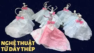 Tạo hình dáng người bằng dây thép đẹp | Mĩ Thuật | painting