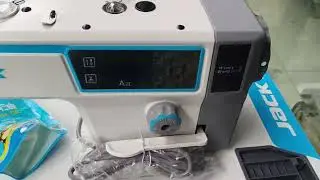 How to jack A2C Auto timer cutter sewing machine #jack#zoje#juki#jin#newmachine#a2cjack #a2bjack#a2s