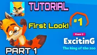 Zooba: Zoo Battle Arena- Cool New Battle Royale game! First Look- Tutorial Part 1 ( iOs, Android)