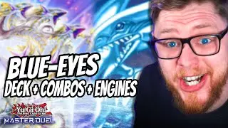 DAS BESTE ANIME DECK! Blue-Eyes Deck Combos Ranked Gameplay in Yu-Gi-Oh! Master Duel
