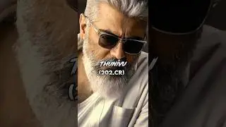 Ajith Kumar 10 Highest Grossing Movies💥😈#ajithkumar #thunivu #ak62 #viral #southstar