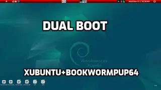 dual boot of Xubuntu + BookwormPup64: UEFI PC