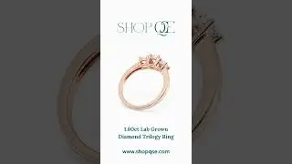 Is the 1.00ct Lab Grown Diamond Trilogy Ring from shopQSE Right for You?