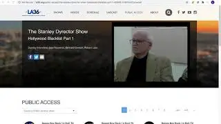 Hollywood Blacklist 1 ~ Produced & Hosted by Stanley Dyrector