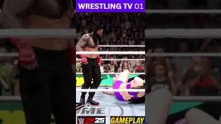 💥WWE2K25 &ndash; Роман Рейнс против Диши 🎮Матч Железного Человека🔥Геймплей межгендерного рестлинга💪(Час...