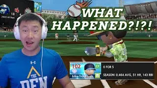 Vlad Jr. ALMOST Cycle?? - Trout 0/6 - Baseball 9 PC Adventures