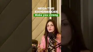 Negative EXPERIENCES make you strong💪🏻#learnfromchallenges#lifelessons#mentalstrength