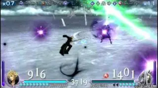 Final Fantasy: Dissidia - Ad-hoc Party Online Fight Sean944 (Cloud) vs Elixirboy (Sephiroth)