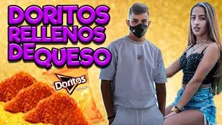 HACIENDO DORITOS RELLENOS DE QUESO CON @AriannMusic