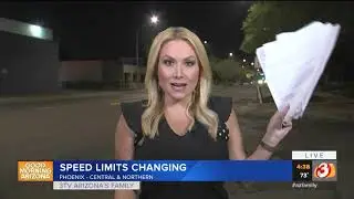 VIDEO: Phoenix speed limits changing