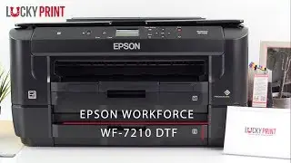 Широкоформатный принтер Epson WorkForce WF-7210 / Принтер для офиса с СНПЧ