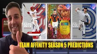 PREDICTIONS FOR EVERY FINEST CARD IN TEAM AFFINITY SEASON 5! 30 NEW 99 OVERALL PLAYERS!