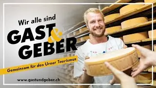 Gast und Geber: K&auml;ser auf der Alp Hinterfeld