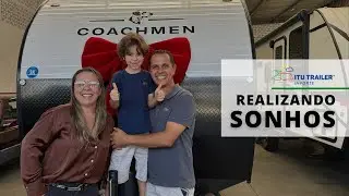 REALIZANDO SONHOS | Val&eacute;ria e Bruno - Coachmen Clipper 17BH