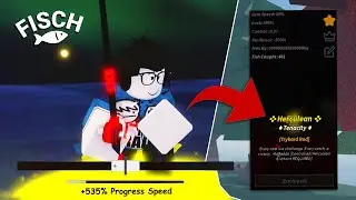 TRYHARD ROD It's The FASTEST ROD in Roblox FISCH! 🥶