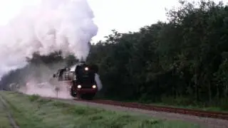 VSM BR 44 1593-1 terug naar toen:ochtend goederentrein