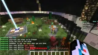 Война с мобами! мграем на сервере meatcraft
