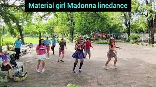 Material girl linedance