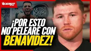 SAÚL CANELO ÁLVAREZ TERMINA con la POLÉMICA y EXPLICA POR QUÉ NO PELEARÁ con DAVID BENAVIDEZ