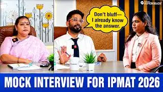 Mock Interview for IPMAT 2026 🔥| IPMAT 2026 Interview Strategy & Tips | IPMAT Interview Prep Tips