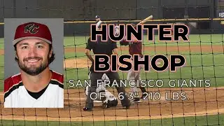 HUNTER BISHOP - OF (San Francisco Giants) 1st Round Draft Pick PROSPECT VIDEO