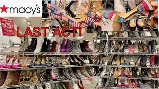 ‼️LAST ACT! 👠MACYS SHOE SALE SHOPPING 50% to 75% SALE | SHOP WITH ME MOMSHOP TV❣️🥿👡👠
