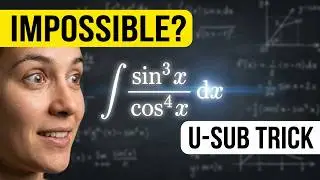 integral of sin^3 x / cos^4 x dx