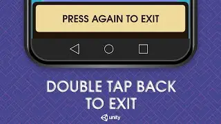 Double Tap Back to Exit for Hypercasual Games | Unity(2025) Tutorial