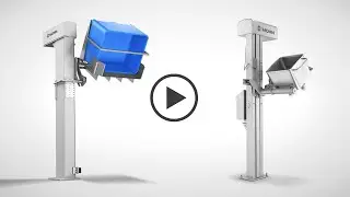 Lifting and tilting system for big boxes | MOHN GmbH