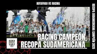 RACING CAMPE&Oacute;N RECOPA SUDAMERICANA | Highlights | RACING 2-0 BOTAFOGO