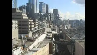 Waterfront Seattle Alaskan Way &ndash; Elliott Way Project Time-Lapse