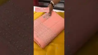 🛍️ Pure Butter Silk Saree #saree #wedding #shorts