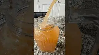 Homemade Peach Ginger Lemonade 🍑🍋a soothing, immune-boosting drink perfect for cold & flu season!