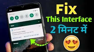 🔴Solve Android System Update Notification - To Finish Updating, Restart Your Device Problem