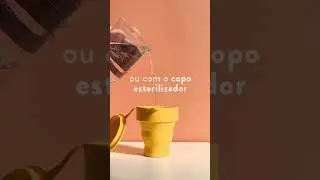 como esterilizar o coletor? 🤔