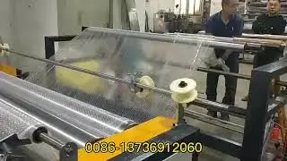 HT-1500 Two Layer PE Air Bubble Film Making Machine export to Russia