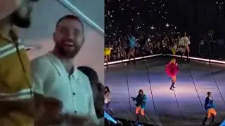 Travis Kelce LOVING Blank Space & Taylor Swift's BIG Karma Moment