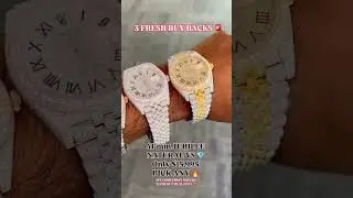Fully iced out set&hellip; This is a buy back deal, don&rsquo;t ask for this price again once it&rsquo;s sold.
