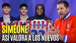 🔴⚪ Simeone analiza los FICHAJES y alucina con ADEMOLA LOOKMAN: 