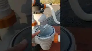Sand filter bubble on Costco Bestway Pool